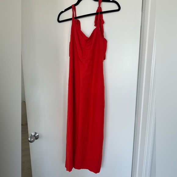Camille Capulet Midi in Tangerine XS - Picture 2 of 4